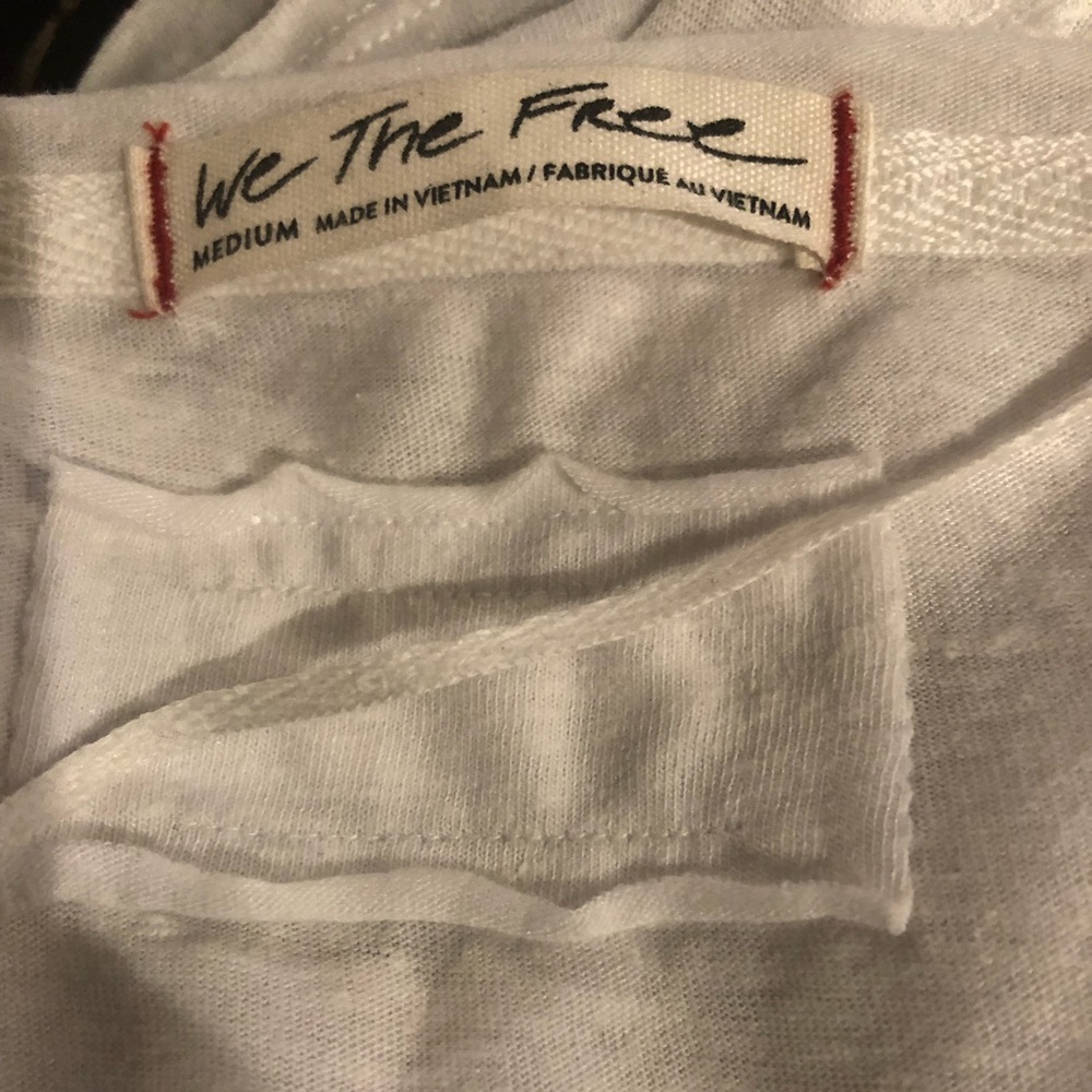 Free People All You Need V Neck Top